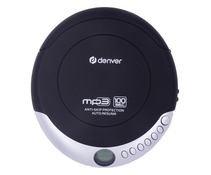 Mp3/Mp4 Denver Discman Denver DMP-391 czarno-srebrny